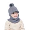Baby Girls Boys Winter Hat Scarf Earflap Hood Scarves Skull Caps view 1