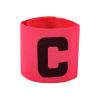 5 Pieces Elastic Football Soccer Captain Armband Adjustable Outdoor Football Player Bands for Youth Adult (Rose Red) view 4