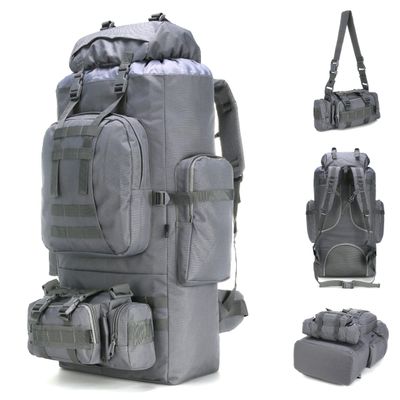 King'sGuard 100L Camping Hiking Backpack Molle Rucksack Military Camping Backpacking Daypack