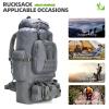 King'sGuard 100L Camping Hiking Backpack Molle Rucksack Military Camping Backpacking Daypack view 2