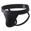 BRODDLE Men's Jockstrap Stretchy Nylon Pouch Workout Performance Athletic Supporters for Men Black view 1