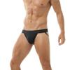 BRODDLE Men's Jockstrap Stretchy Nylon Pouch Workout Performance Athletic Supporters for Men Black view 4
