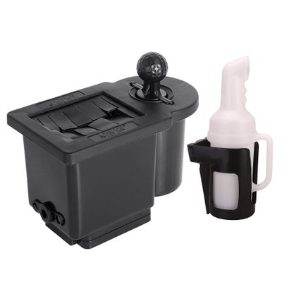 10L0L Universal Golf Ball Washer Club Cleaner and Sand Bottle Kit for Golf Cart EZGO, Club Car, Yamaha