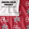 The Ohio State University Blanket, 50"x60" Logo Pattern Silky Touch Super Soft Throw Blanket view 4