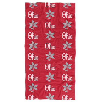 LOGOVISION The Ohio State University, 30"x60" Logo Pattern Beach Towel
