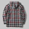 QWENTMTNTY WABEOR Fleece Lined Flannel Shirt for Men Long Sleeve Plaid Warm Sherpa Jacket Thicken Casual Button Down Shirts Outwear view 4