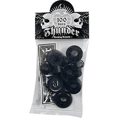 Thunder Trucks Black Bushing Rebuild Kit for 2 Trucks - 100a