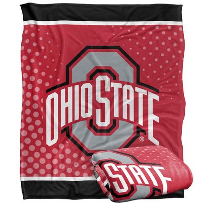 The Ohio State University Blanket, 50"x60" Logo Dots Silky Touch Super Soft Throw Blanket
