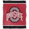The Ohio State University Blanket, 50"x60" Logo Dots Silky Touch Super Soft Throw Blanket view 2