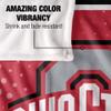 The Ohio State University Blanket, 50"x60" Logo Dots Silky Touch Super Soft Throw Blanket view 4