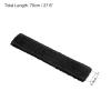 PATIKIL 27.6" Badminton Tennis Racket Overgrip, 2Pack Cotton Towel Grip Anti-Skid Sweatband Tape Hand Glue for Baseball Golf Bike Handle Fishing Rod, Black view 2