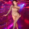 deladola Leopard Print Bodysuit,See Through Lingerie,Sheer Fishnet Mesh Bodystockings,Women's one leg Jumpsuit view 4