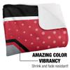 The Ohio State University Blanket, 50"x60" Logo Dots Silky Touch Sherpa Back Super Soft Throw Blanket view 3