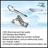 2PCS2PCS 316 Stainless Steel Boat Bimini Top Deck Hinge with Quick Release Pin90 Degree Boat Accessories Marine Kayak Canoe Yacht Cover (Type: with Quick Release Pin) view 2