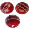 Kalindri Sports Leather Cricket Ball for Competition Practice (Red, Pack of 3) view 1