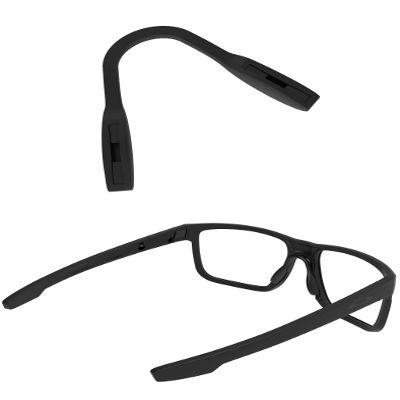 SAUCER Replacement Nose Pieces Pads for Oakley Split Time OO4129 Sunglass - Asian Fit Black