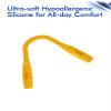 SAUCER Replacement Nose Pieces Pads for Oakley Targetline OO9397 | Targetline Asian Fit(AF) OO9398 Sunglass - Standard Yellow view 2