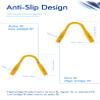 SAUCER Replacement Nose Pieces Pads for Oakley Targetline OO9397 | Targetline Asian Fit(AF) OO9398 Sunglass - Standard Yellow view 3