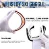FEISEDY Goggles OTG - Over Glasses Motorcycle/Ski/Snowmobile Goggles for Men Women & Youth - 100% UV Protection B2960 view 3