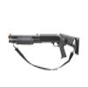 Triple Burst Shot Airsoft Metal Polymer Shotgun 400 FPS Multi-Shot Triple Burst Airsoft CQB Shotgun with Retractable Stock view 2