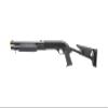Triple Burst Shot Airsoft Metal Polymer Shotgun 400 FPS Multi-Shot Triple Burst Airsoft CQB Shotgun with Retractable Stock view 4
