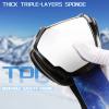 FEISEDY Goggles OTG - Over Glasses Motorcycle/Ski/Snowmobile Goggles for Men Women & Youth - 100% UV Protection B2960 view 4