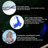 Drasry Saltwater American Green Monofilament Fishing Cast Net Lead Sinker 3/8inch Mesh for Bait Minnows Trap Fish Heavy Duty Throw Net 4FT/5FT/6FT/7FT/8FT Radius Size 4FT Radius view 2