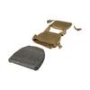 Lancer Tactical X-Small 1000D Nylon Youth Molle Vest with Battle Belt (Color: Tan) view 4