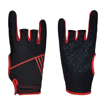 Beavorty Anti-Slip Bowling Gloves Professional Elastic Breathable Sports Gloves for Enhanced Grip and Comfortable Fit Size L XL