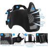 Airsoft Half Face Mask with Goggles Hat Set Tactical Masks Full Face Ear Protective Baseball Cap for CS Halloween and Game view 2