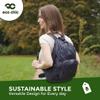 ECO CHIC Hiking Lightweight Packable Backpack - Foldable Daypack for Travel & Hiking & Outdoor Adventures - Waterproof Backpack from Recycled Materials (Giraffes Beige) view 4