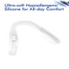 SAUCER Replacement Nose Pieces Pads for Oakley Activate OX8173 | OX8169F Eyeglass - Asian Fit White view 2