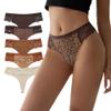 snooya Women Seamless Underwear Hipster Microfiber Panties, Invisible Comfortable 5 Pack S view 1