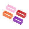 uxcell Watch Band Strap Loops, 16mm Width Rubber Fastener Loop Silicone Watch Holder Retainer for Watch Band 4 Color 8 Pcs view 4