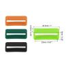 uxcell Watch Band Strap Loops, 22mm Width Rubber Fastener Rings Silicone Watch Holder Retainers for Watch Band 4 Color 8 Pcs view 2