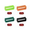 uxcell Watch Band Strap Loops, 22mm Width Rubber Fastener Rings Silicone Watch Holder Retainers for Watch Band 4 Color 8 Pcs view 3