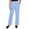 Alfred Dunner Women's Womens Corduroy Pull-On Straight Leg Regular Length Pant Size 18 Wedgewood view 1