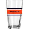 Logo Brands Denver Broncos 16oz. Stripe Pint Glass view 2