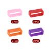uxcell Watch Band Strap Loops, 20mm Width Rubber Fastener Loop Silicone Watch Holder Retainer for Watch Band 4 Color 8 Pcs view 3
