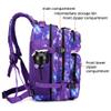 Lovelinks21 45L Tactical Assault Backpack 3 day assault pack with Molle Waterproof backpack Rucksack for Tactical Backpacks (Purple Camo) view 3