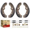 Roykaw Golf Cart Brake Shoes Pads and Springs Kit Compatible with EZGO 1996-Up TXT/ST350/Workhorse and Yamaha 1993-Up G14, G16, G19-G22 Models, Replaces OEM # 27943G01, 70794G01, 70795G01 view 1