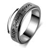 LuckyAmor Fidget Rings Women for Anxiety Rings:Stainless Steel Fidget Rings for Men Spinner Ring Personalized Inspirational Fidget Ring for Anxiety Rings view 1