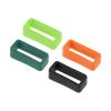 uxcell Watch Band Strap Loops, 18mm Width Rubber Fastener Rings Silicone Watch Holder Retainers for Watch Band 4 Color 8 Pcs view 4