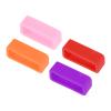 uxcell Watch Band Strap Loops, 18mm Width Rubber Fastener Loop Silicone Watch Holder Retainer for Watch Band 4 Color 8 Pcs view 1