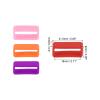 uxcell Watch Band Strap Loops, 18mm Width Rubber Fastener Loop Silicone Watch Holder Retainer for Watch Band 4 Color 8 Pcs view 2