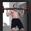 BCPPO Chin Up Bar Home Door Frame Pull Up Bar, Fitness Horizontal Bar with Safety Lock/Balance Tester, 70-160CM Adjustable, Bearing 300kg (Size : 120-160CM) view 2