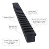 AnarchyOutdoors Scope Base Compatible with Ruger Precision (Available in 00, 30, and 40 MOA) 40 MOA view 2