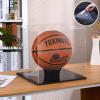 SANOSY Clear Acrylic Display Case UV Protected Acrylic Basketball Holder, Display Case for Autographed Basketball, for basketballs, Dolls, car Models, Souvenirs(Basketball) view 1
