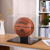 SANOSY Clear Acrylic Display Case UV Protected Acrylic Basketball Holder, Display Case for Autographed Basketball, for basketballs, Dolls, car Models, Souvenirs(Basketball) view 3