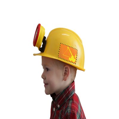 Personalization Universe Construction Crew Personalized Kid's Hat